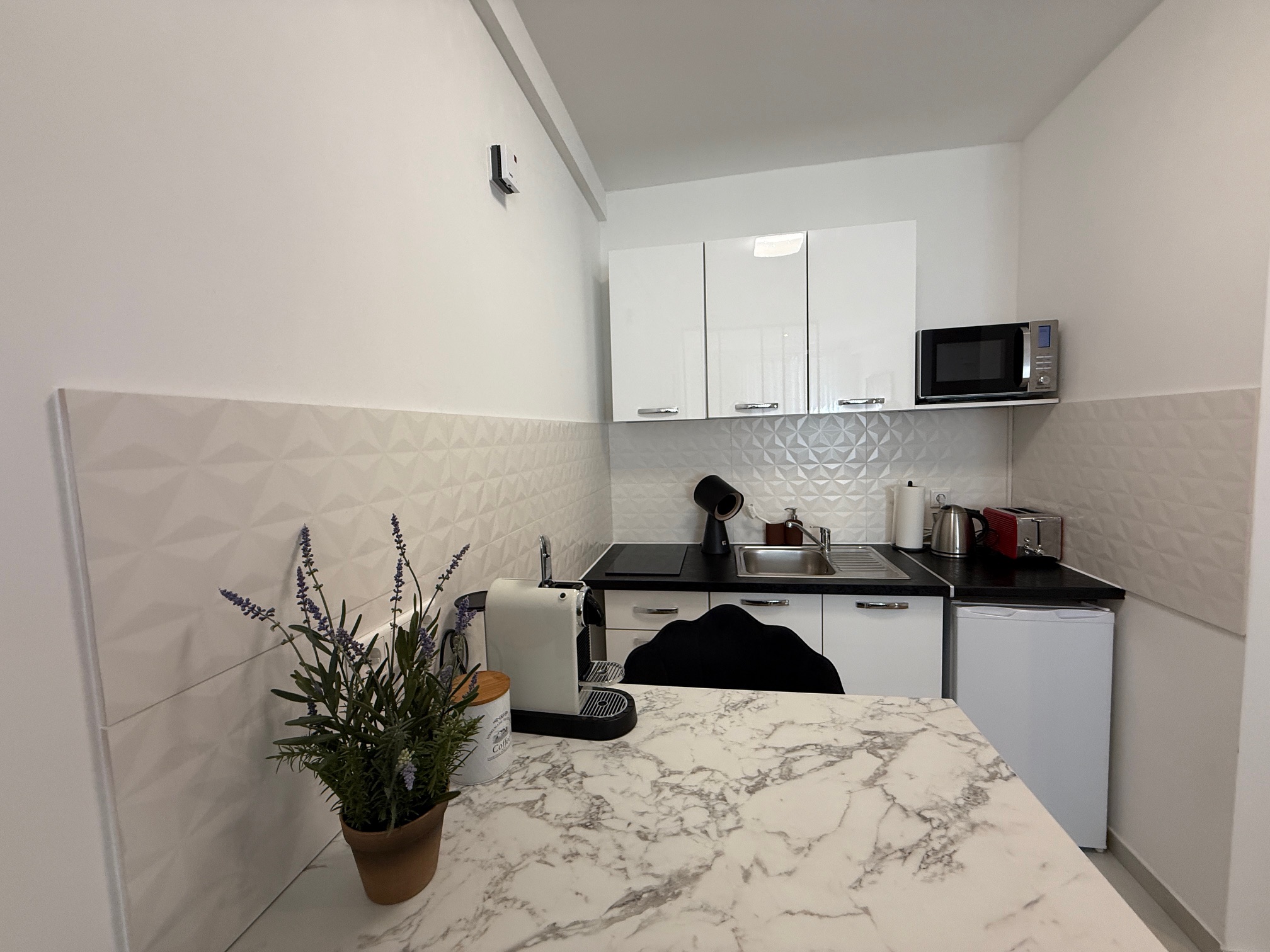 Gezellig Appartement Neurenberg – Keuken